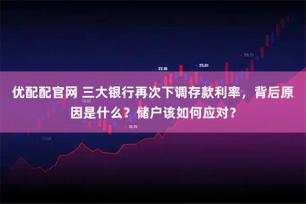 优配配官网 三大银行再次下调存款利率，背后原因是什么？储户该如何应对？